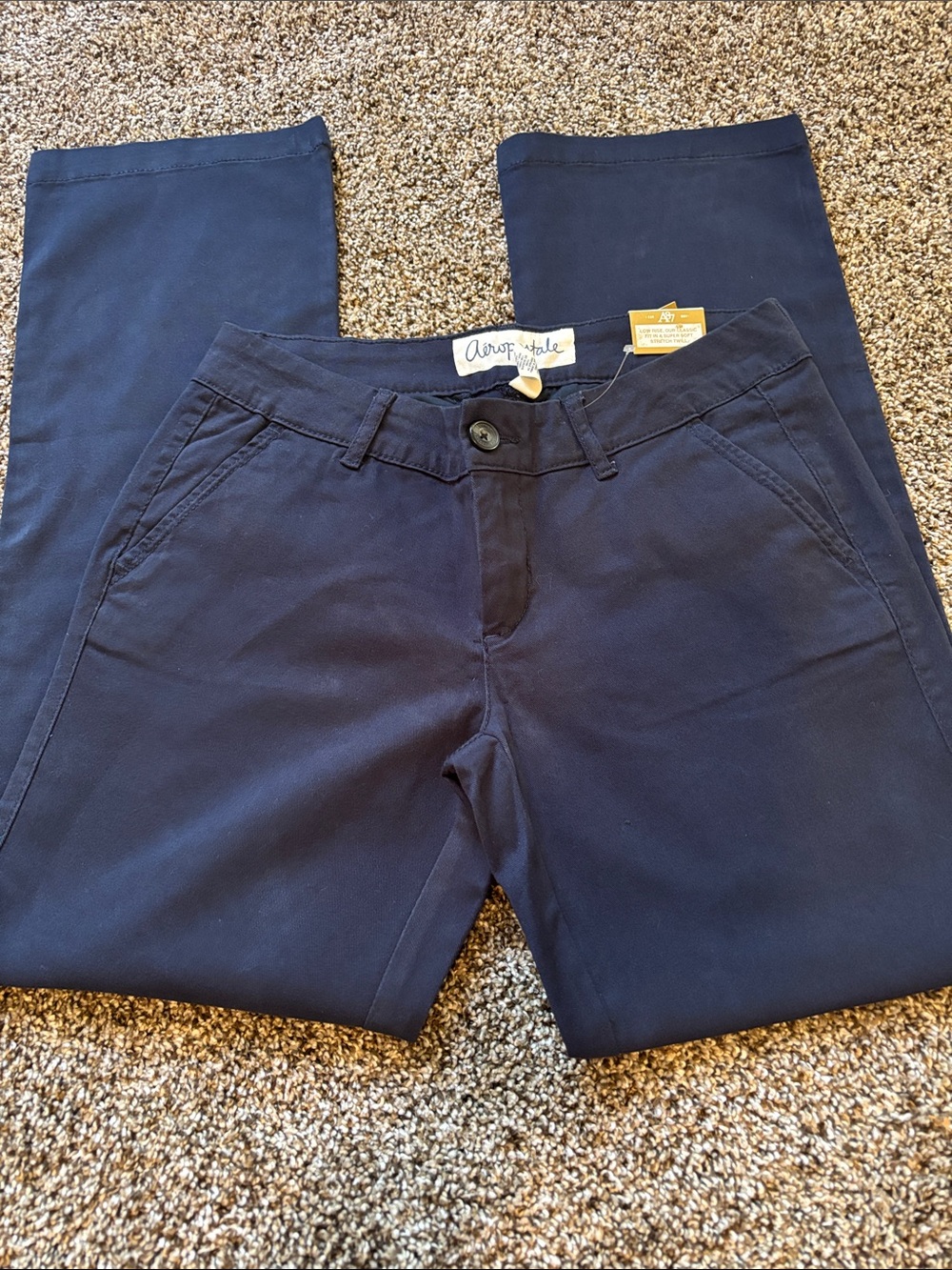 Aeropostale Women's Dark Blue Boot-Cut Jeans